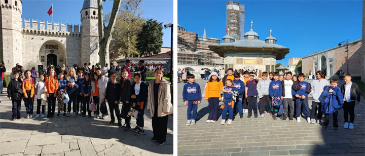 4. SINIFLARIMIZ TOPKAPI SARAYI’NI GEZDİ