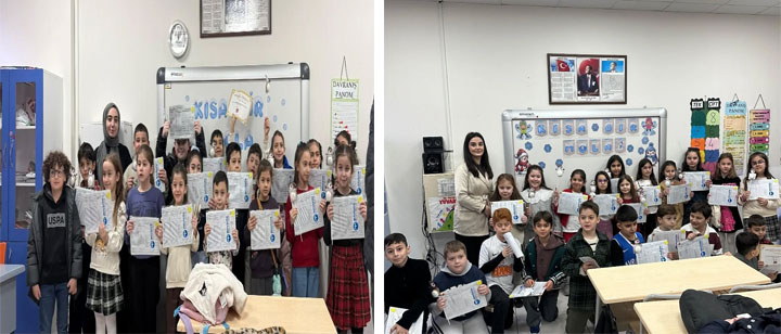 ARNAVUTKÖY MAVİGÜN KOLEJİ’NDE KARNE HEYECANI